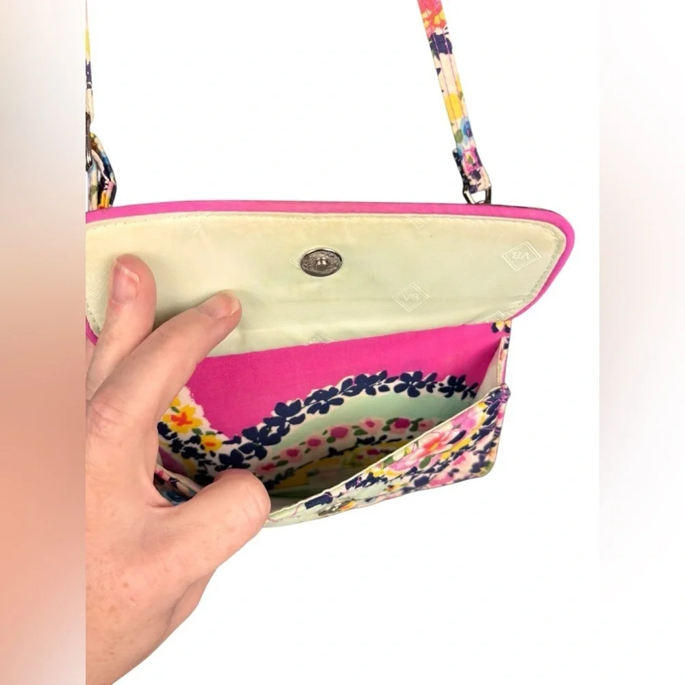 Vera Bradley Frannie Crossbody – African Violet (Retired Pattern)